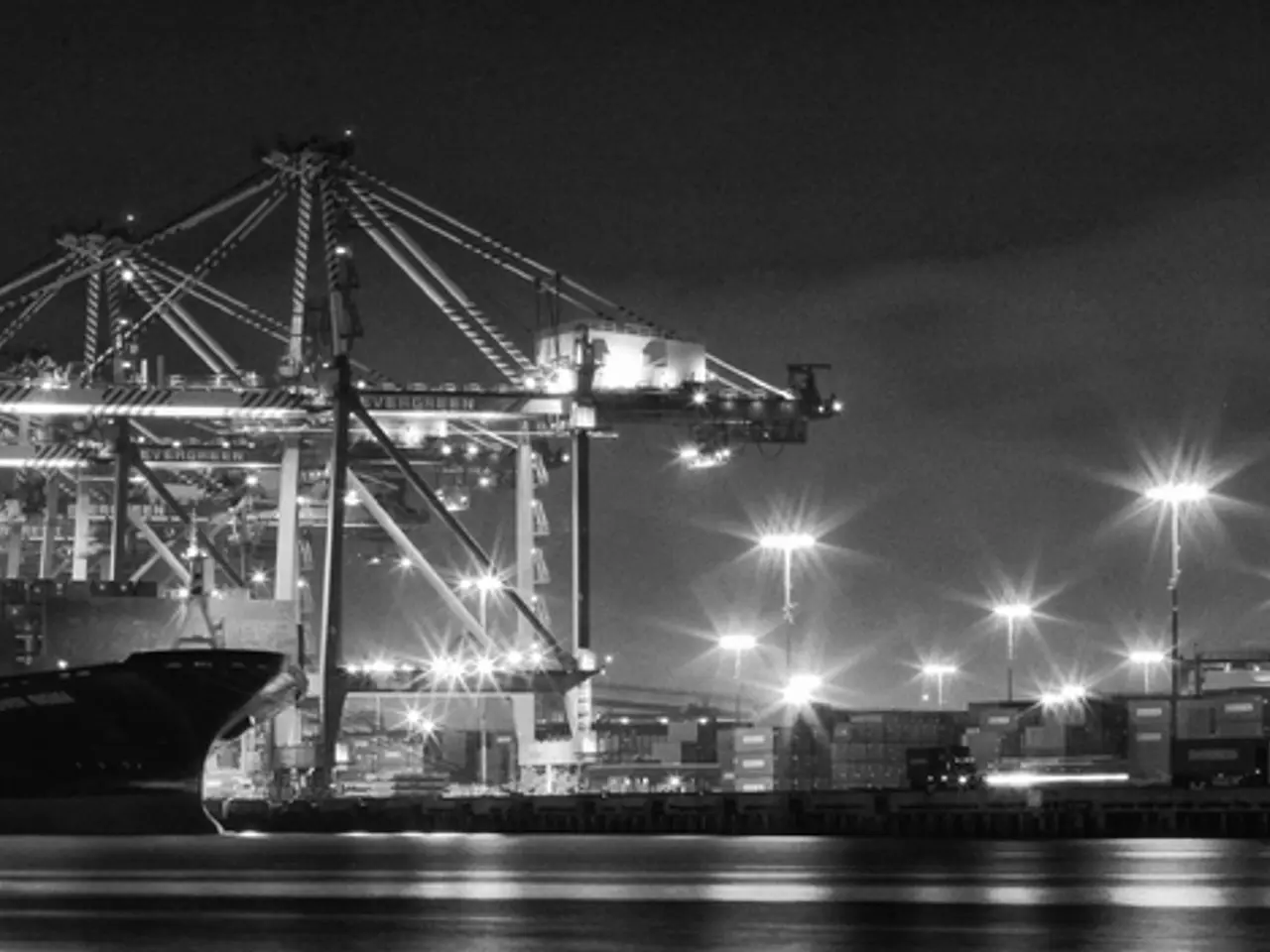 Stolen Equipment: Four harbor cranes vanish from the premises of an old shipyard