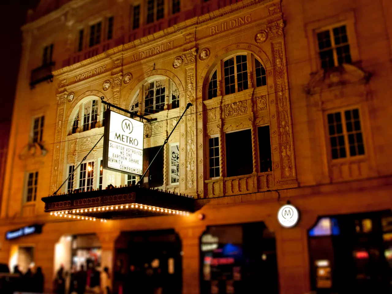 Historical Metropol Theatre Surrounded by Modern Office Development at Nollendorfplatz
