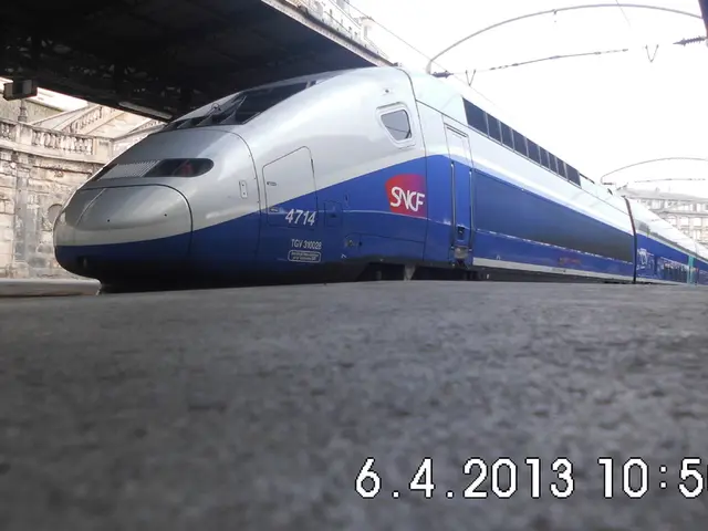The question poses uncertainty about the realization of a high-speed rail system similar to metro...