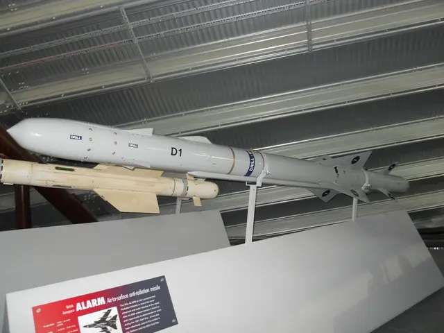 Large-mass missile, capable of taking out stealth aircraft and airborne projectiles, successfully...