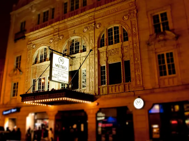 Historical Metropol Theatre Surrounded by Modern Office Development at Nollendorfplatz