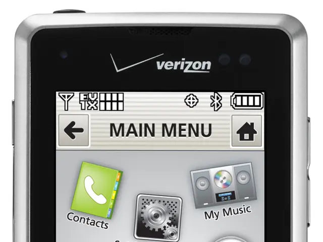 In this image I can see the mobile which is in white and silver color. In the mobile I can see many...