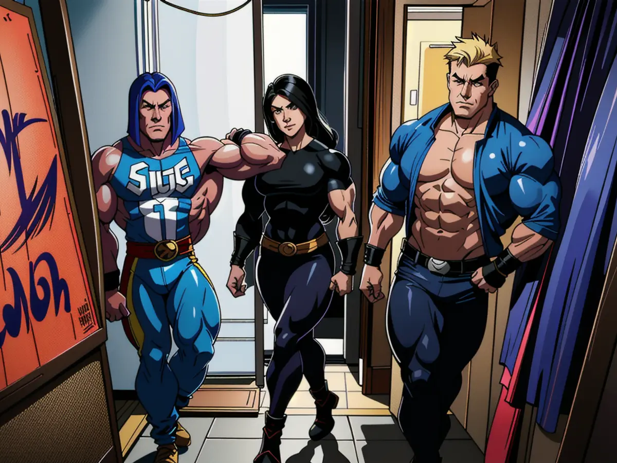 Mitch Ryder and Samantha Fish, spotted in the backstage area, prepare for their show at the Arcada...