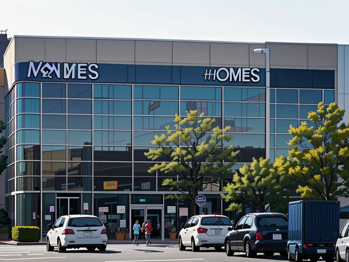 LAS VEGAS, NEVADA – SEPTEMBER 6: Exterior perspective of The Container Store, a retail...