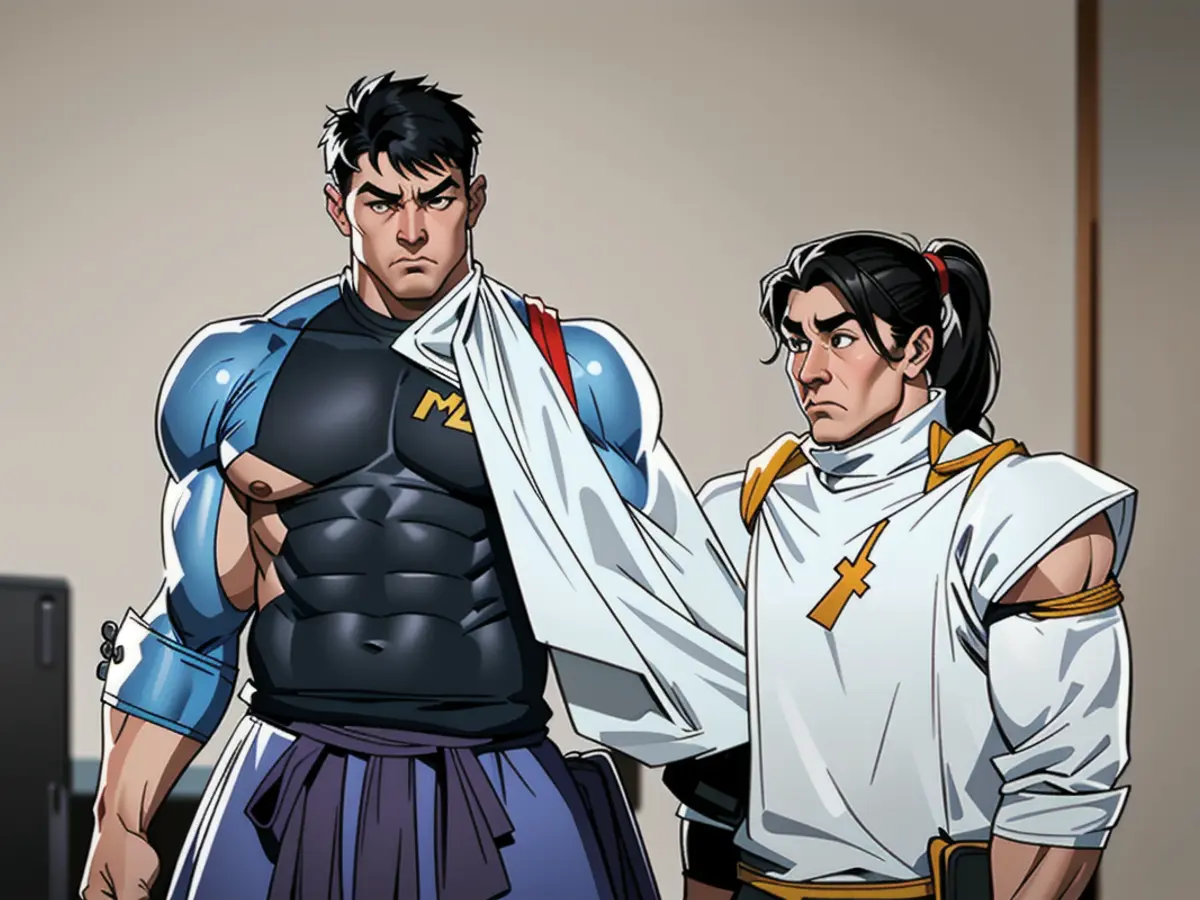 Yoon Ji-won, known as Jung Yu-mi, affectionately squeezes Seok Ji-won's cheek.