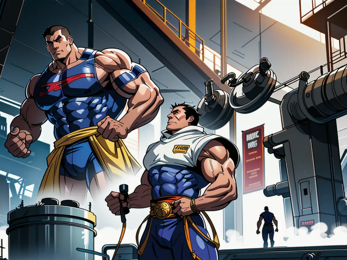 Manufacturing robot deployed within production facility