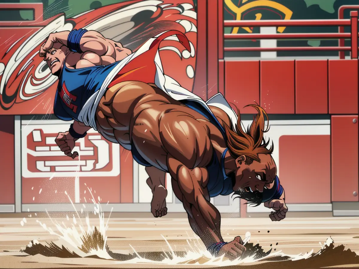 In an ordinary rodeo setting, an untamed bull charges through the arena.