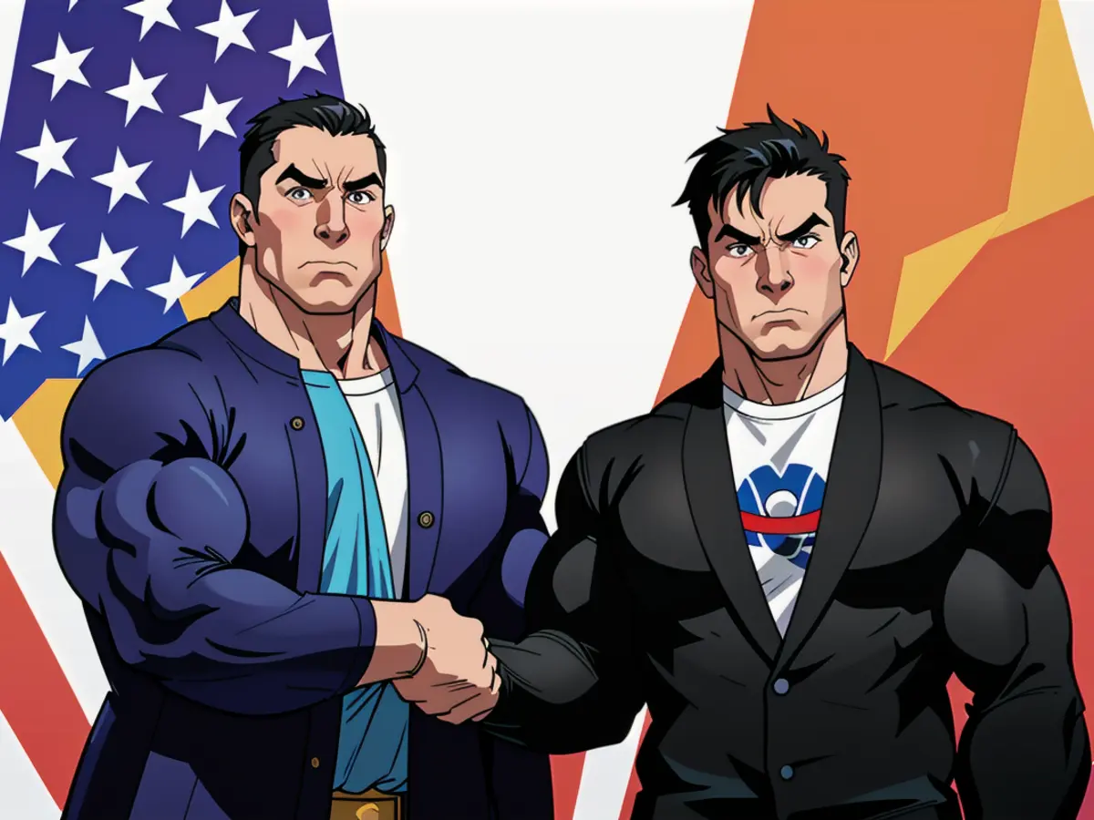 Individual Boldly Displays Arsenal of Illicit Weapons in Public Space U.S.-China trade negotiations are not currently taking place, according to Beijing's statement released on Thursday. This statement comes after President Trump's suggestion of reducing the existing 145% tariffs on China significantly.